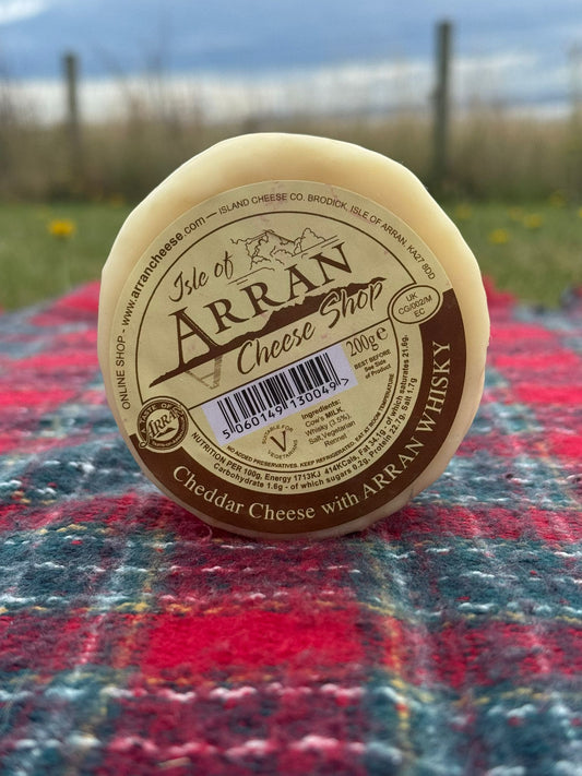 Isle of Arran Cheddar Cheese with Arran Whisky